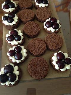 Mini Black Forest Cakes: GBBO Season Six Begins!