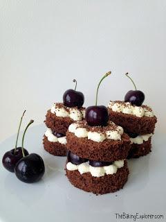 Mini Black Forest Cakes: GBBO Season Six Begins!