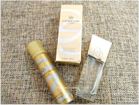 Oriflame Sweden: Giordani Gold Eau De Parfum and 24H Anti Perspirant Deodorant