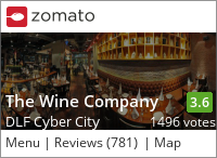 Click to add a blog post for The Wine Company on Zomato