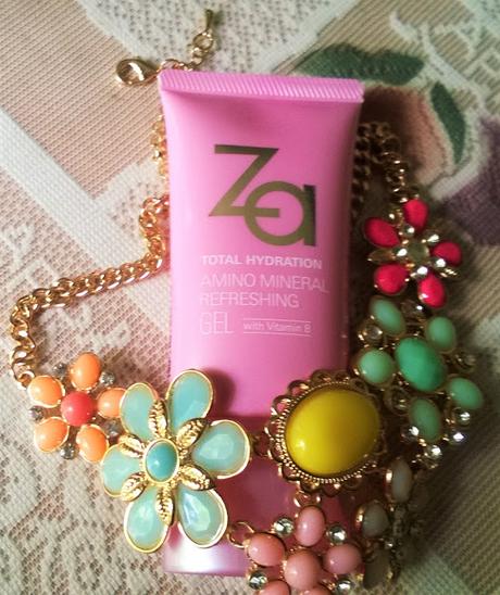 Za Total Hydration Amino Mineral Refreshing Gel Review