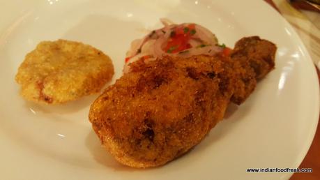 Chicken Farcha and Cheese Cutlet