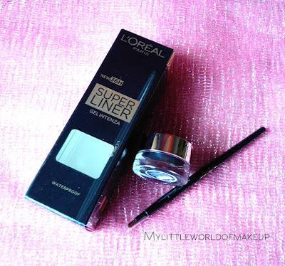 L’Oreal Paris Super Liner Sapphire Blue Gel Intenza 36 Hours Eyeliner Review & Swatches