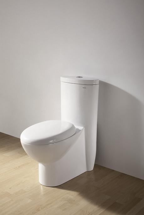 mellona white dual flush toilet modern design style clean sleek water saving conservation green bathroom