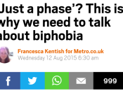 Bisexuality Report Metro