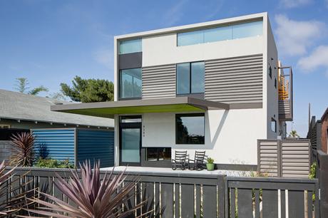 Exterior of a renovated San Diego house 