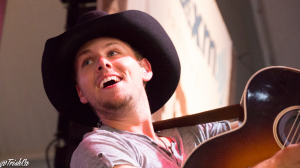 Brett Kissel on Stage at Boots and Hearts 2014