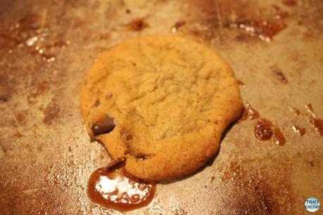 Rolo & Dark Chocolate Cookies ( Eggless)
