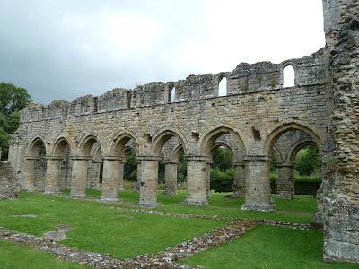 picnic at Buildwas Abbey English Heritage
