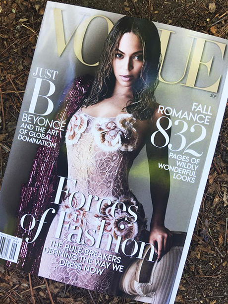Beyoncé Covers Vogue September Issue