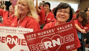 nurses endorse Bernie Sanders for president