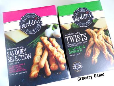 Review: Arden's Gruyere & Spinach Twists and Savoury Selection