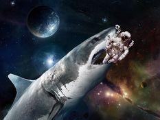 sharks in space