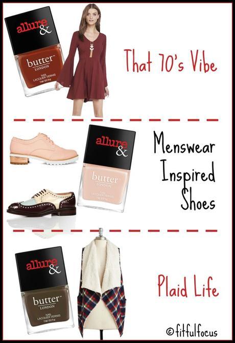 Must-Know Fall Trends 2015 | Butter London Nail Lacquer | 70s Trend | Menswear Shoes for Women | Plaid Trend