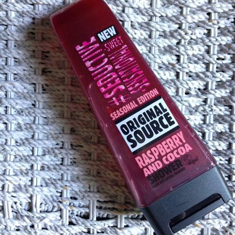 Review: original source raspberry and cocoa shower