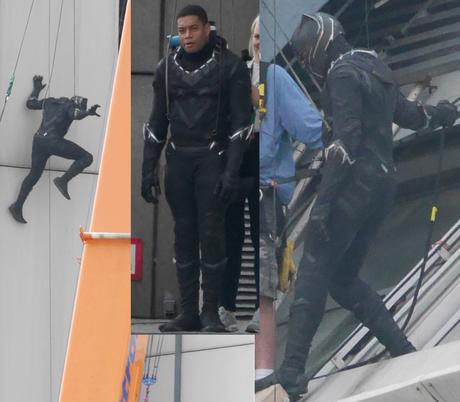 First Look Of Black Panther In Captain America Civil War