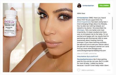 Kim Kardashian: Morning Sickness Drug