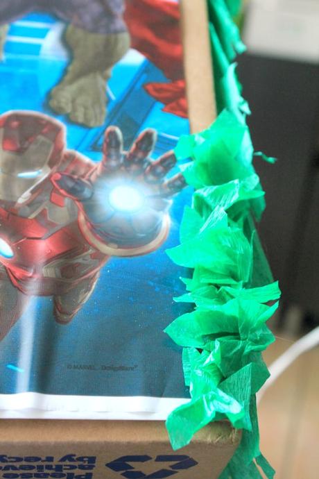 DIY Marvel Avengers Birthday Pinata #BDayOnBudget #ad