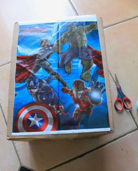 DIY Marvel Avengers Birthday Pinata #BDayOnBudget #ad