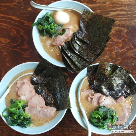 麺家ばく目黒店 chashu ramen tonkotsu ramen