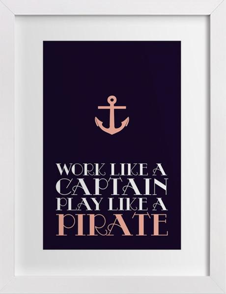 Pirate Quote Affordable Art At Minted