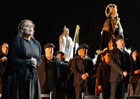 Eva-Maria Westbroek as Santuzza in Cavalleria Rusticana