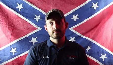 Andy Hallinan, of the Florida Gun Supply in Inverness, Florida, declares his store to be a 
