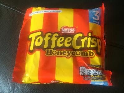 Today's Review: Toffee Crisp Honeycomb