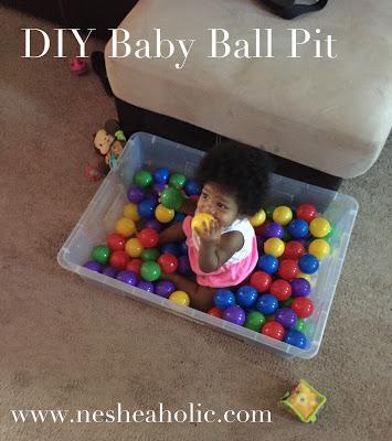 Easy DIY Baby Ballpit