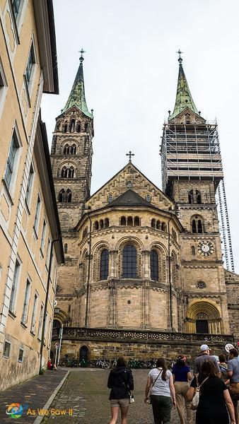 Emperor Henry II and Pope Clement II are buried at Bamberg Cathedral.