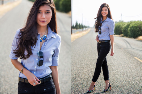 5 Different Looks with One Pair of Black Jeans OOTD