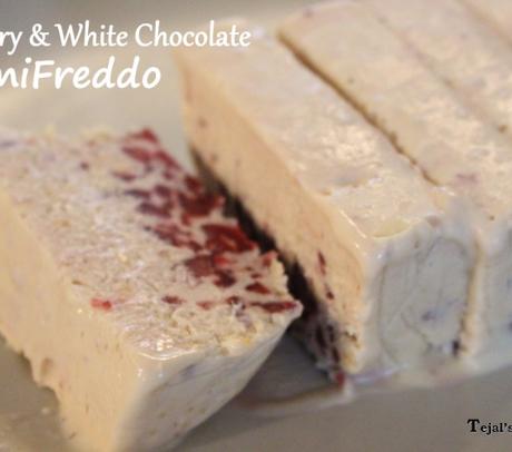 Cherry White Chocolate SemiFreddo