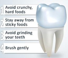 Dental crown care