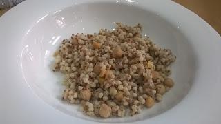 Coconut grain salad