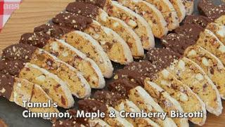 Chocolate Dipped Almond & Orange Biscotti: GBBO Week #2