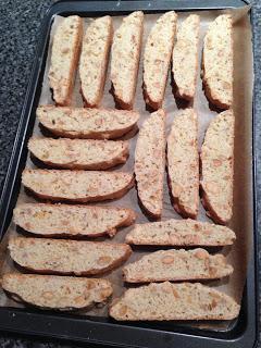 Chocolate Dipped Almond & Orange Biscotti: GBBO Week #2