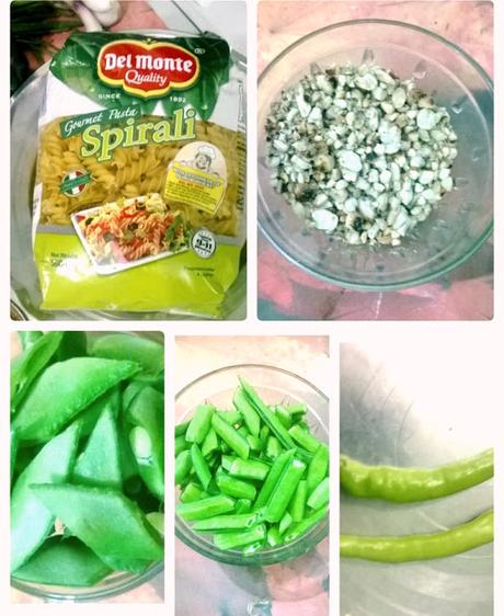 Del Monte Spirali Green Pasta Salad with French Bean