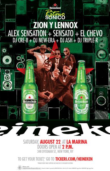 Heineken Engages Music Fanatics Through Ritmo Sonico Music Festival: RSVP NOW