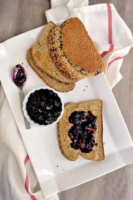 Jam with Blueberries & Chia seeds