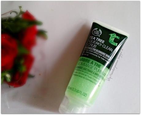 The Body Shop Tea Tree Squeaky Clean Scrub: Review