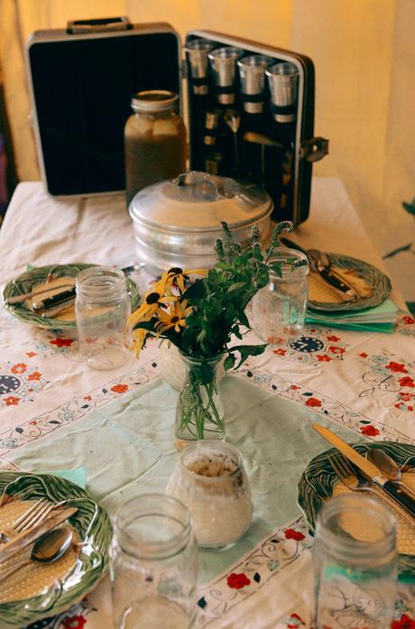 A Mint Themed Dinner on the Farm // www.WithTheGrains.com