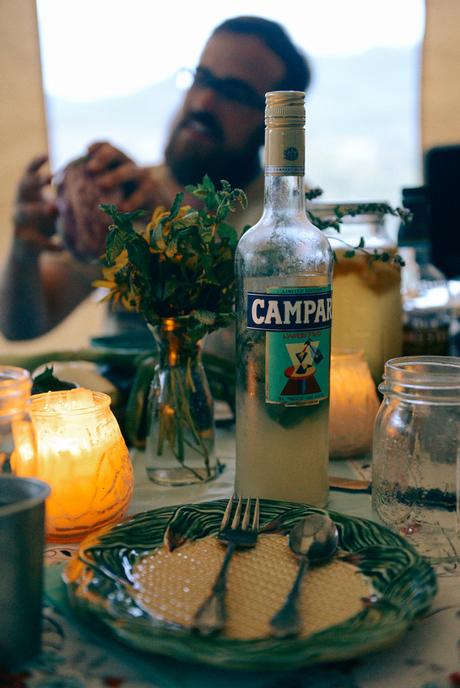 A Mint Themed Dinner on the Farm // www.WithTheGrains.com