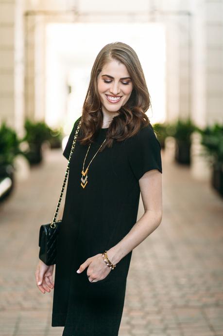 Leather-Trim LBD