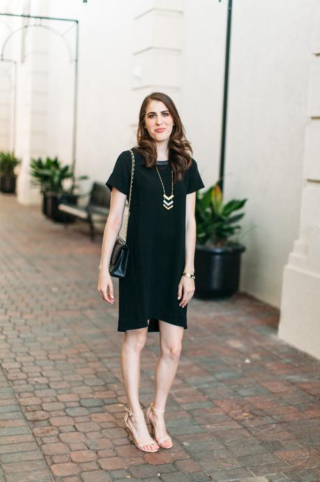 Leather-Trim LBD