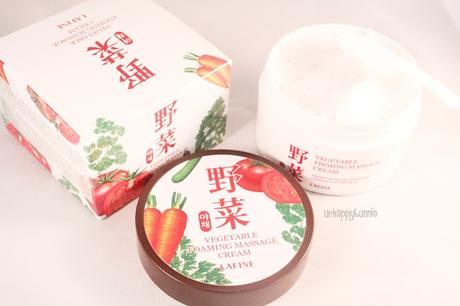 Lafine Vegetable Firming Massage Cream Review