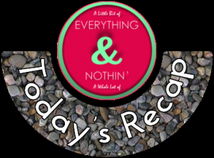 Today’s Recap (08/19/15)