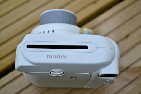 Fujifilm's Instax Mini 8 Instant Camera top view