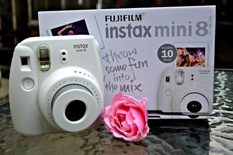 Fujifilm's Instax Mini 8 Instant Camera with box