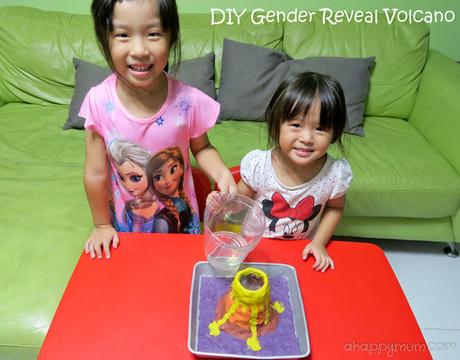 Creativity 521 #74 - Is it a Boy or Girl? {DIY Gender Reveal Volcano}