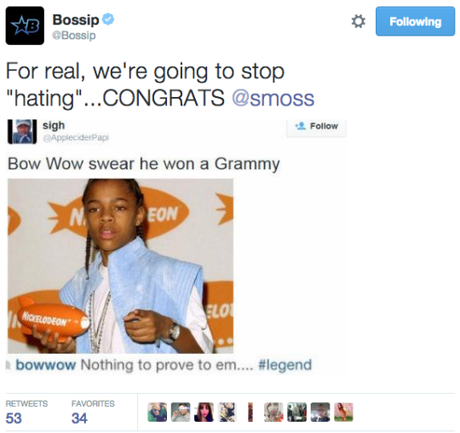 Bossip Drags Bow Wow